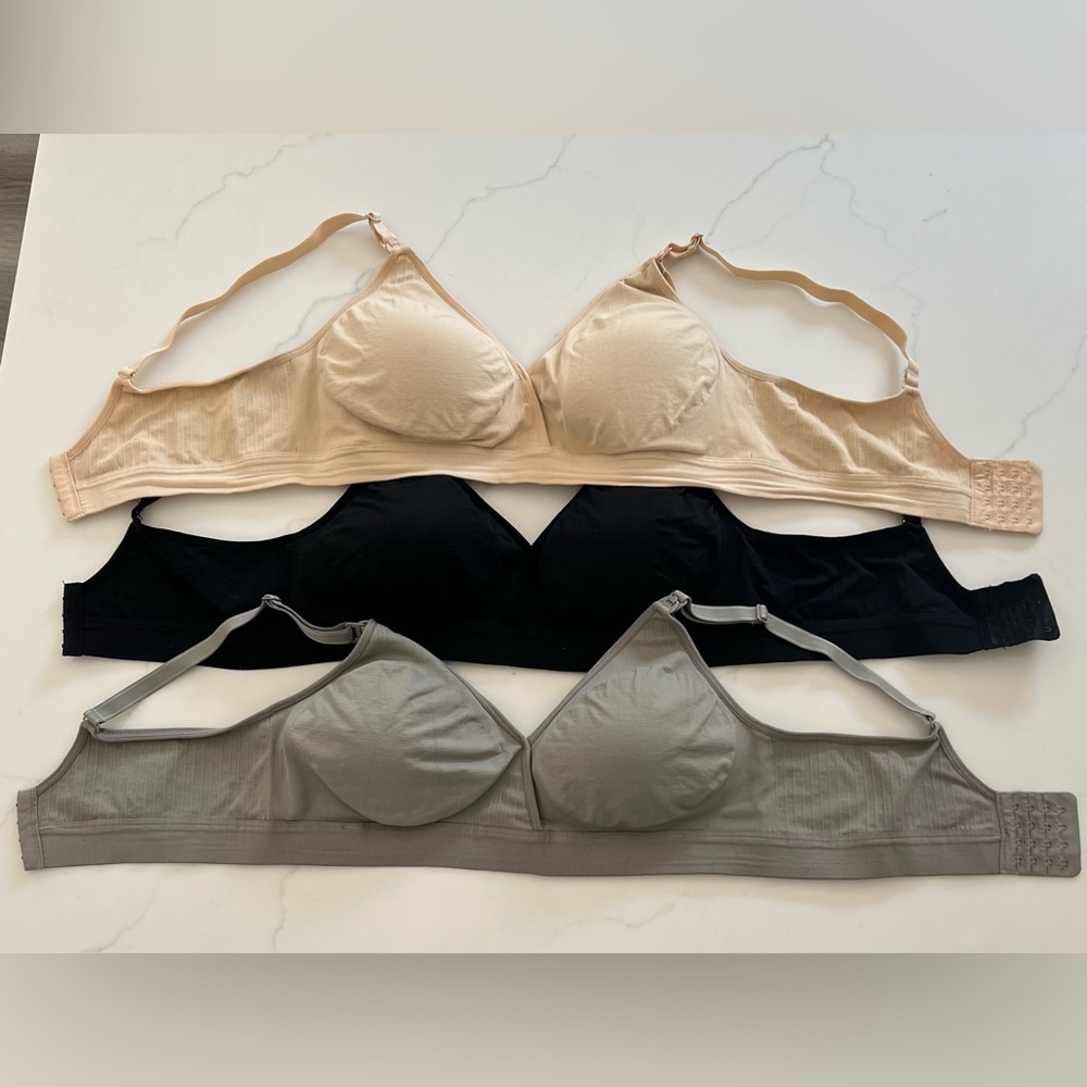Bra SET wireless removable cups and straps
